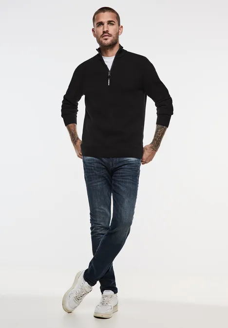 Pull-over en tricot troyer Black