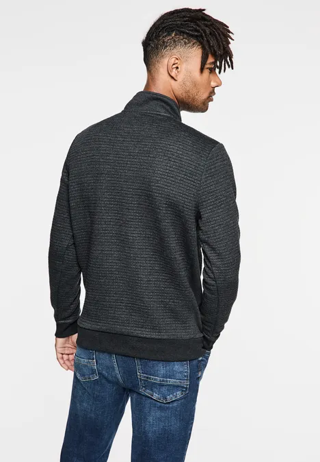 Troyer avec structure anthra grey melange
