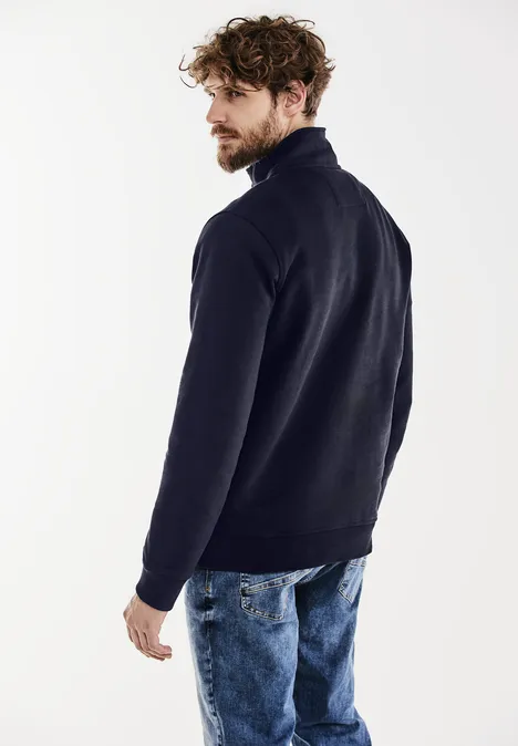 Sweat-shirt troyer eclipse blue
