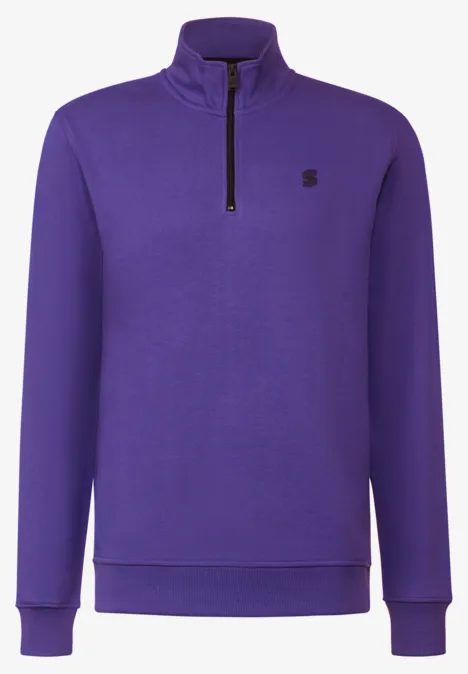 Sweat-shirt troyer ultra violet