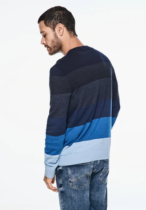 Pull en maille fine arctic blue