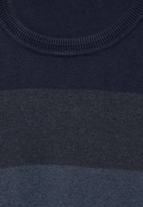 Pull en maille fine arctic blue