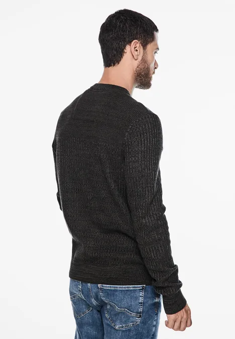 Pull structuré Black