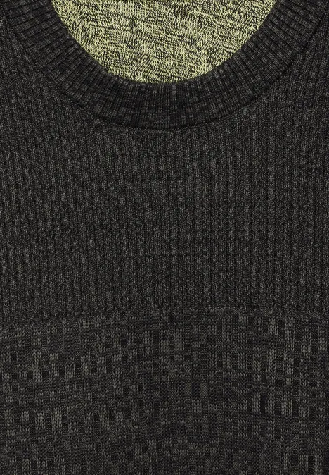 Pull structuré Black