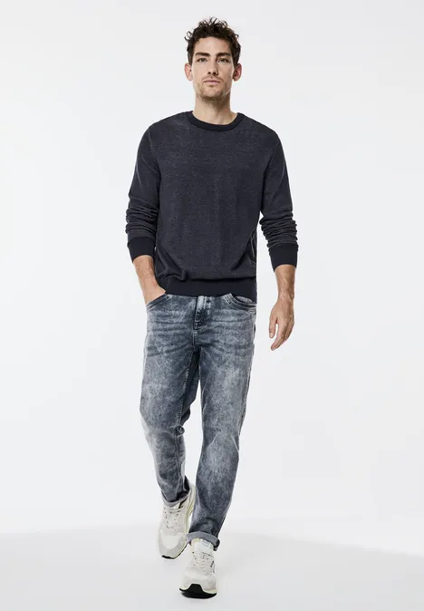 Pull en optique Two Tone nightfall blue