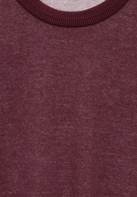 Pull en optique Two Tone vintage red