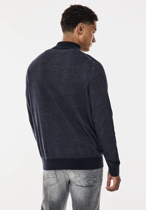 Pull en optique Two Tone nightfall blue