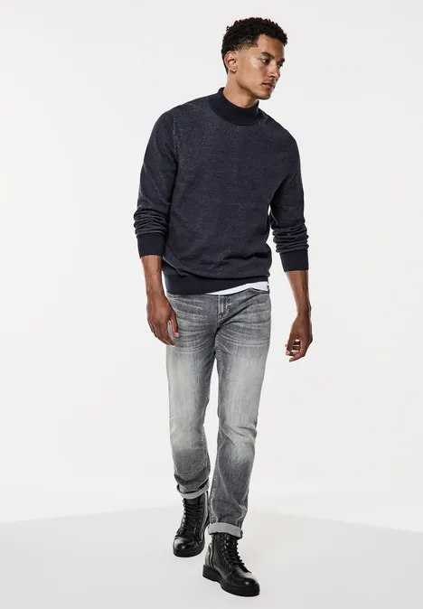 Pull en optique Two Tone nightfall blue