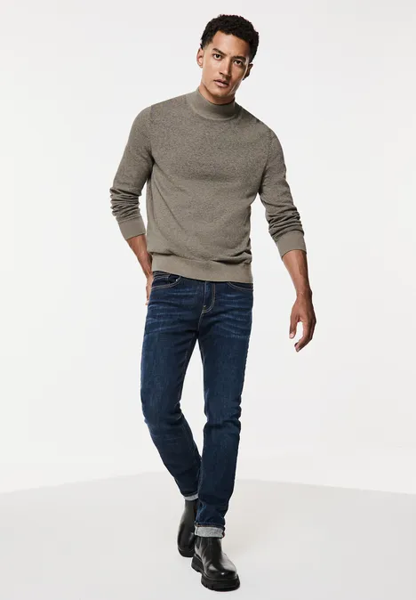Pull en optique Two Tone timber brown melange