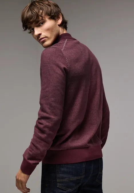 Pull en optique Two Tone vintage red