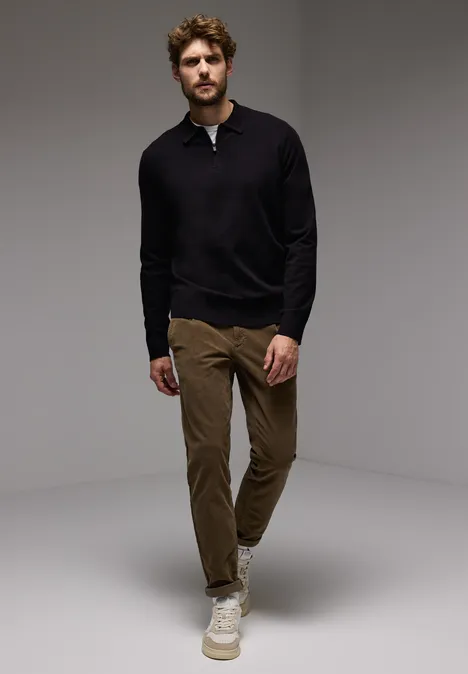 Softes Poloshirt Black