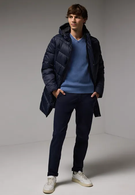 Pull à l'aspect délavé casual blue