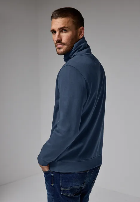 Sweat-shirt doux infinite blue