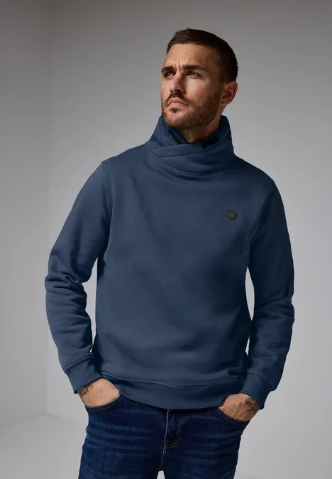 Sweat-shirt doux infinite blue