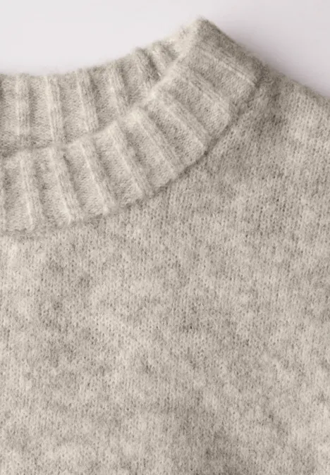 Pull en tricot soft sand melange