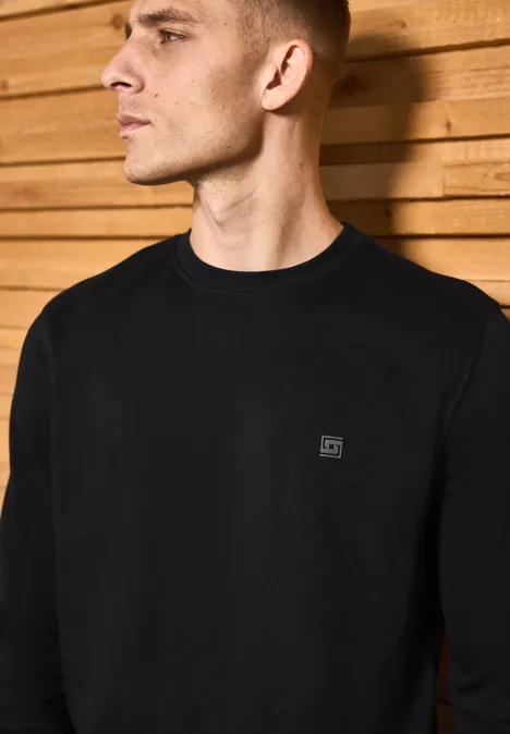 Sweater met ronde hals Black