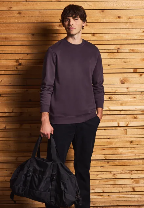 Crewneck Sweatshirt bordeaux red