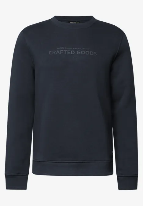 Softes Sweatshirt mit Print night blue