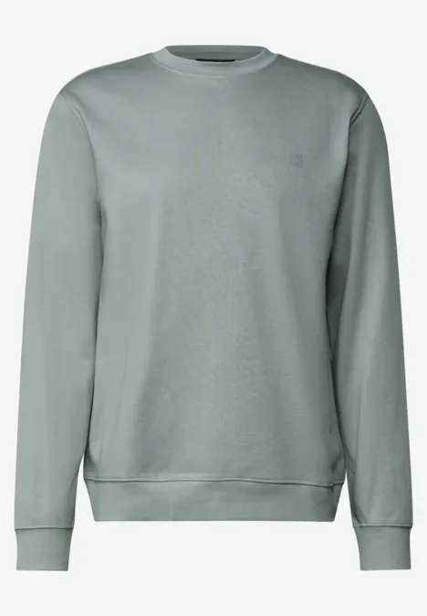 Crewneck Sweatshirt silver green