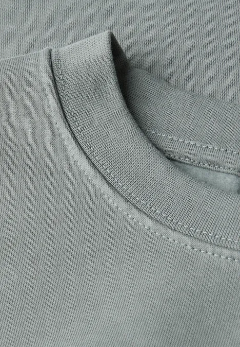 Crewneck Sweatshirt silver green