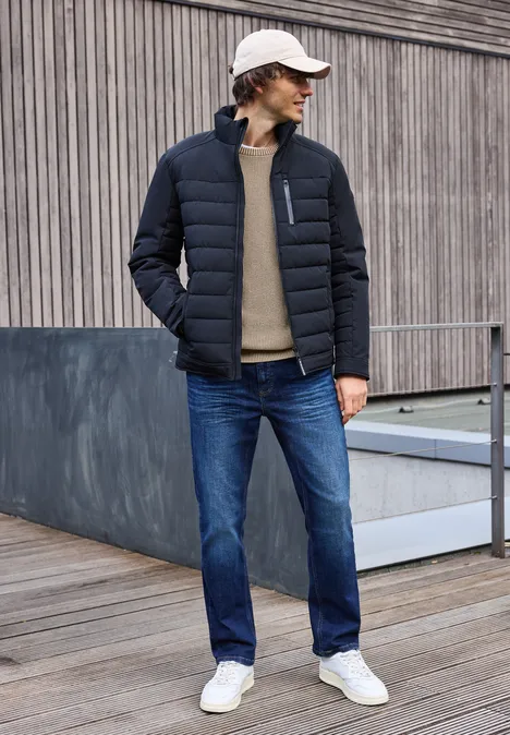 Two Tone Pullover frost beige
