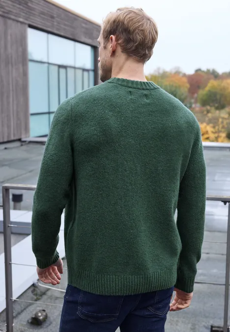 Pullover mit Woll-Anteil soft olive green