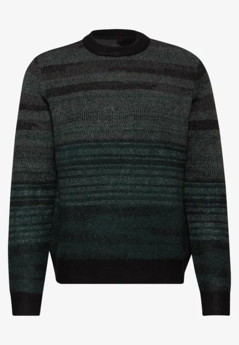 Softer Jacquard Pullover Black