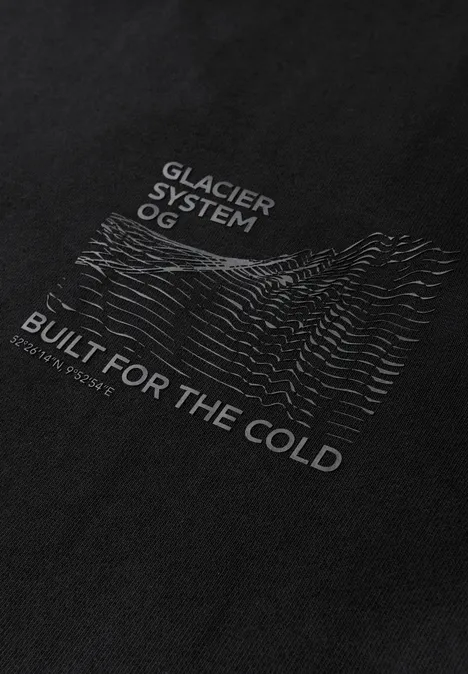 Sweat-shirt avec imprimé détaillé Black