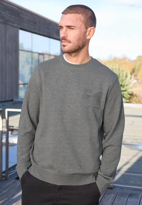 Sweat-shirt avec imprimé détaillé null