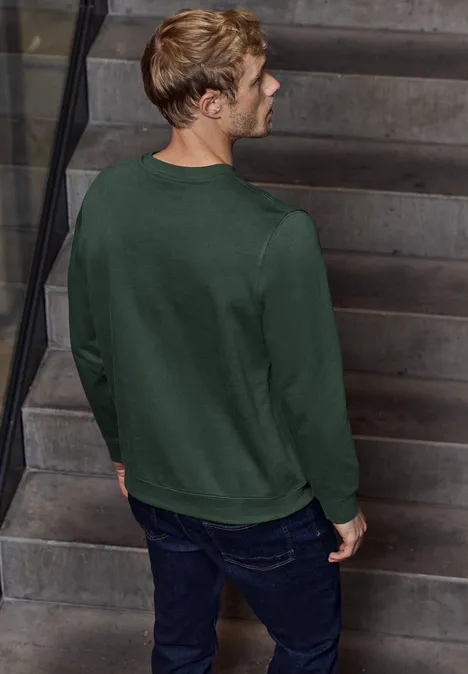 Sweatshirt met gedetailleerde print null