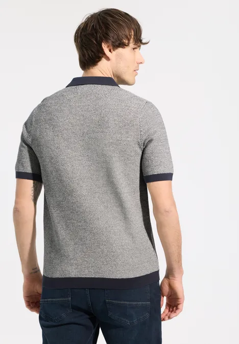 Kurzarmpullover dark ink blue