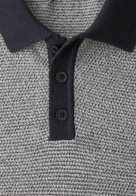 Kurzarmpullover dark ink blue