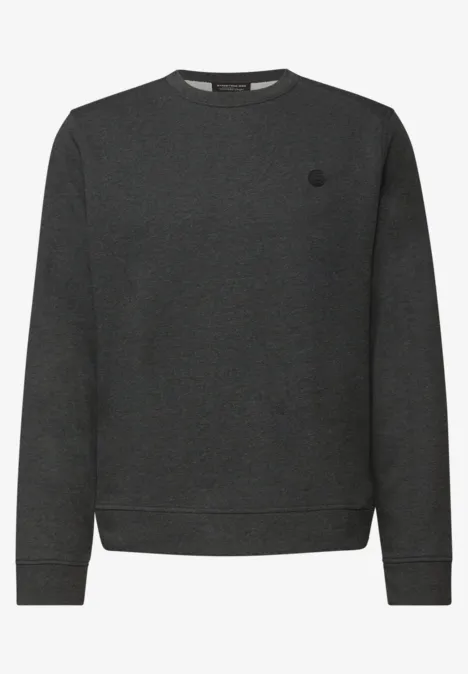 Sweater met ronde hals oil grey