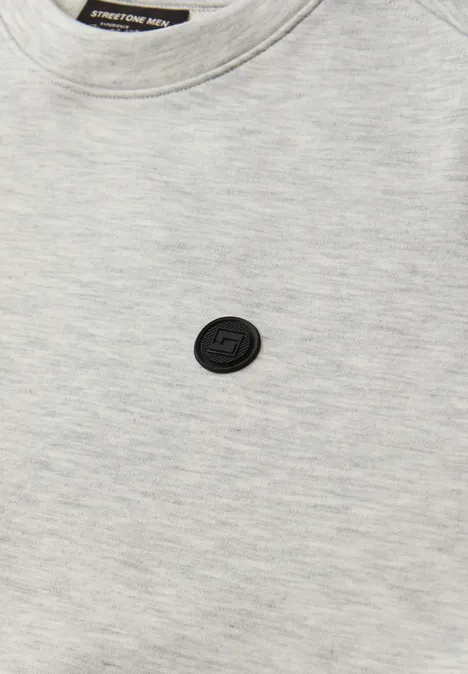 Sweater met ronde hals white sand