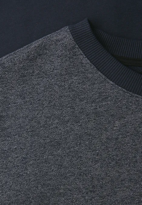 Bluza z mieszanką kolorów dark ink blue