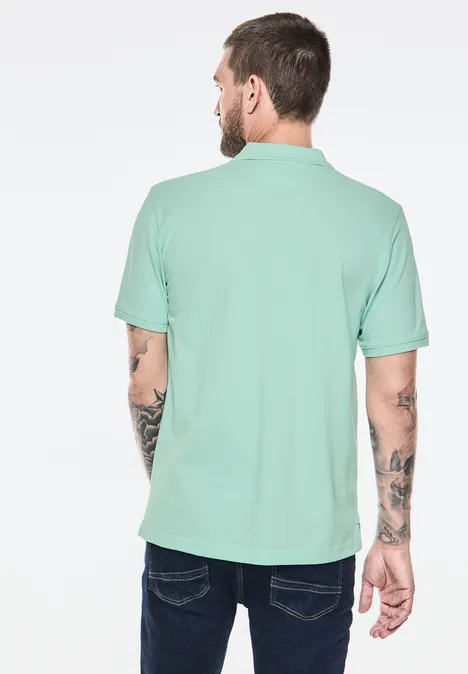 Polo basique light turquoise