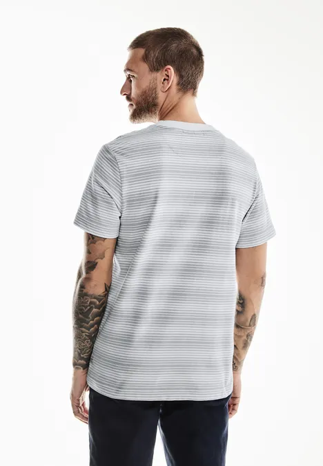 Shirt mit Streifen Optik broken white