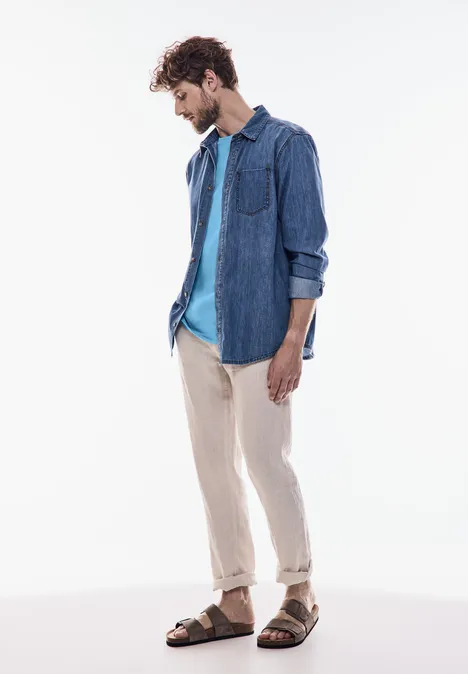 Basic Top swimming pool blue