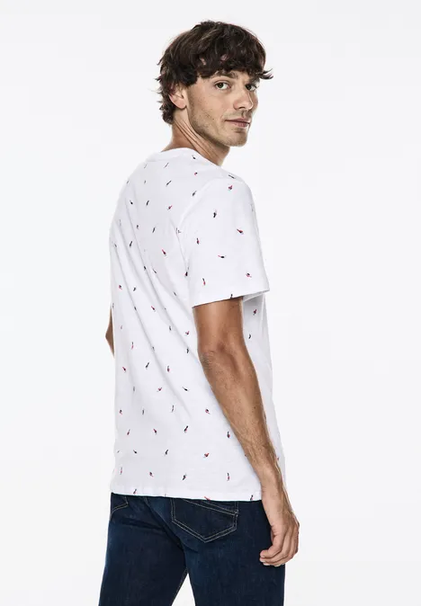 T-shirt à imprimé White