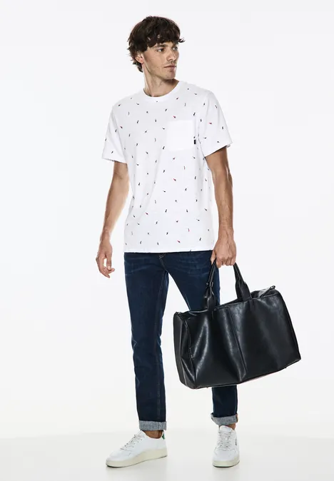 T-shirt à imprimé White