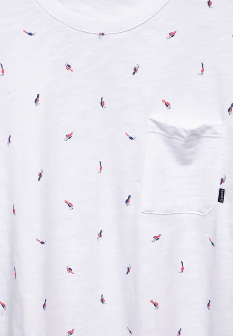T-shirt à imprimé White