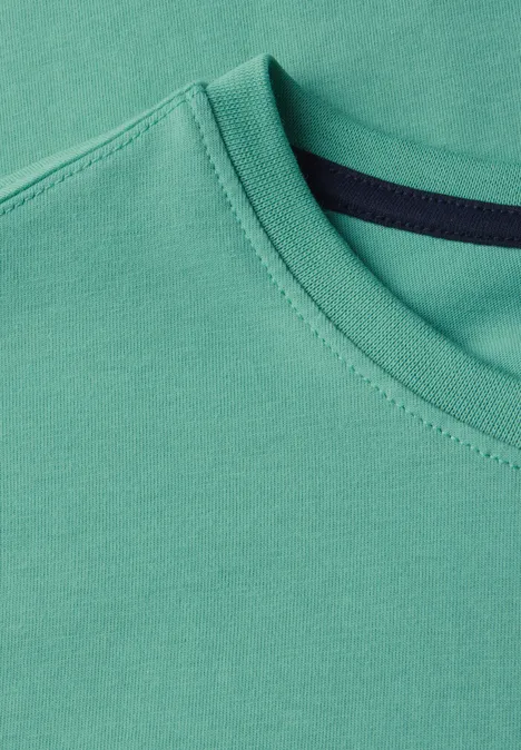 T-shirt avec wording mint green