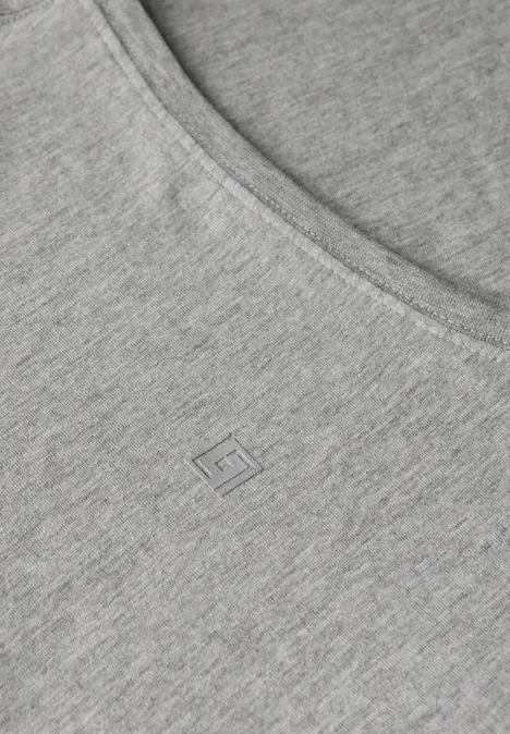 Basic tank top cloud grey melange
