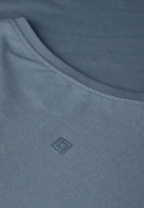Basic tank top dusty blue