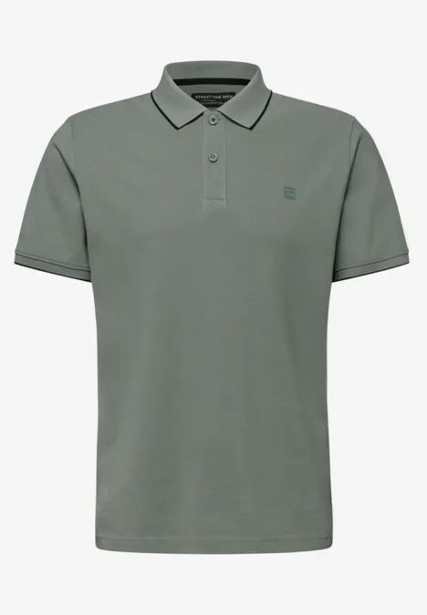 Basic Piqué Poloshirt dusty mint