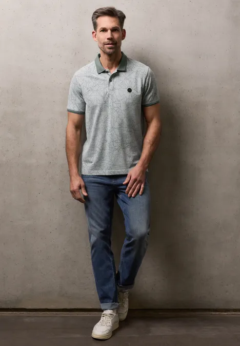 Oxford Poloshirt dusty mint
