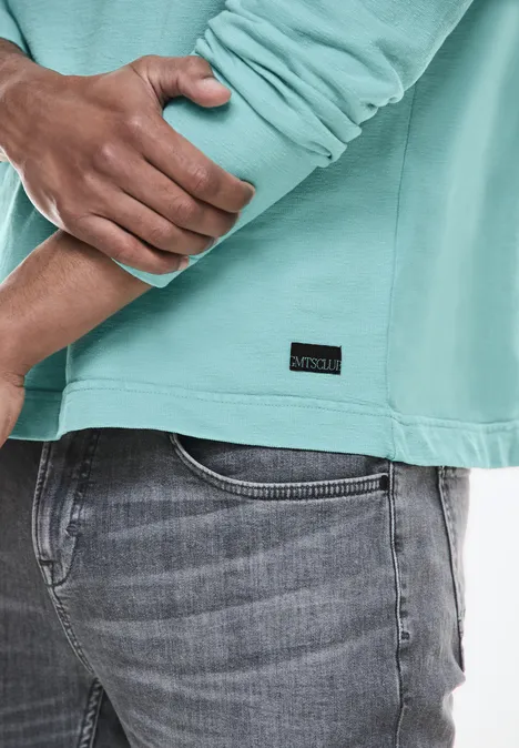 T-shirt tunisien décontracté aurora turquoise