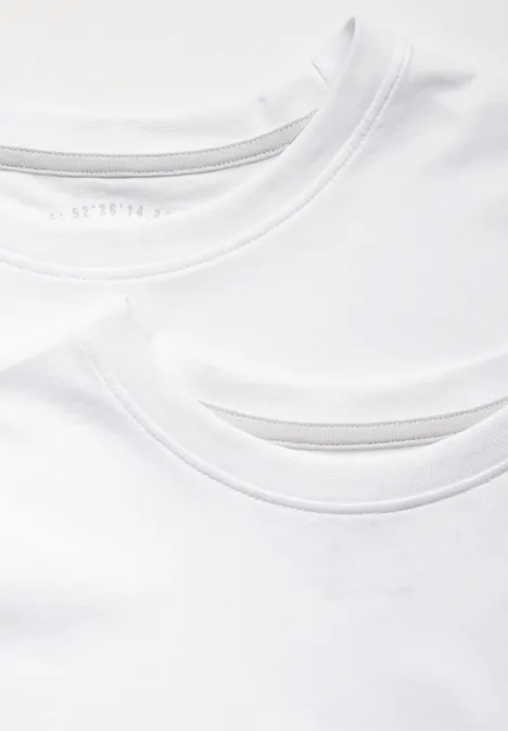 2 PACK Basic T-Shirts White