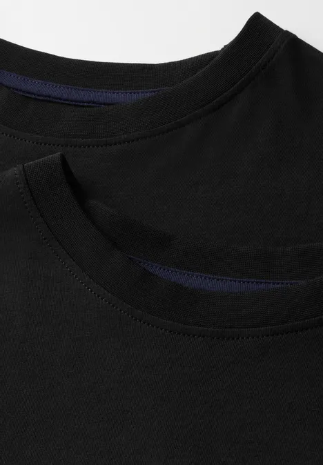 2 PACK Basic T-Shirts Black