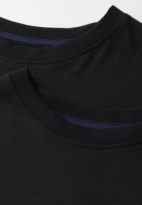 2 PACK Basic T-Shirts Black